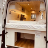 Panneau de lit imperméable en aluminium, armoire de lit de conception moderne pour camping-car, meubles de caravane