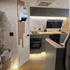 Armoire de cuisine de luxe légère et étanche pour camping-car, nouveau camping-car moderne, remorque, meubles de camping-car en aluminium 