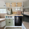 Cabinet en aluminium frais de style jardin pour camping-car, léger, solide et étanche, peut être personnalisé