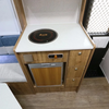 Armoire de cuisine RV personnalisée en aluminium, meuble de cuisine léger et étanche en nid d'abeille