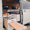 Meubles de cuisine américaine en aluminium pour caravane rv avec tiroirs, rangement multifonction, armoire de cuisine rv