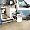 Armoire de cuisine pour caravane, sortie d'usine, avec tiroirs, mobilier léger et étanche pour camping-car
