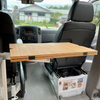 La table rotative légère en aluminium pour table pliante RV est solide et durable