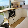 Armoires de cuisine RV de haute qualité, tiroirs multicouches, meubles en aluminium pour maison Mobile, accessoires de camping-car