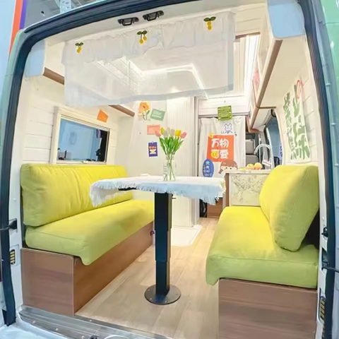 Armoire de canapé multifonction pour caravane, camping-car, en aluminium léger, accessoires de camping-car à vendre