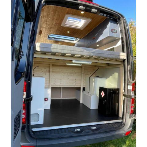 Meubles de camping-car personnalisés privés, lit Standard, lit Double avec armoire sous le lit, peut être stocké