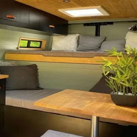 Lit personnalisé en aluminium pour camping-car, gain de place, Simple et Durable, offre spéciale