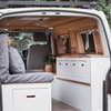 Accessoires de camping-car caravane de luxe sur mesure, rangement léger en aluminium, canapé-lit vw rv 