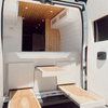 Meubles de voyage multifonctions en aluminium léger, camping-car sprinter van rv, lit personnalisé