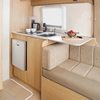 Meubles de cuisine RV en aluminium légers sur mesure, meubles de camping-car composites imperméables