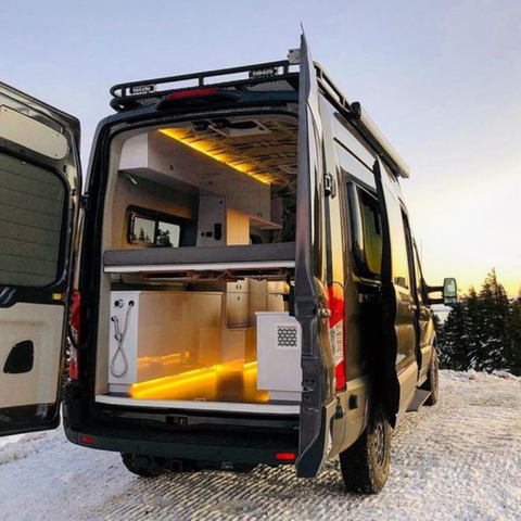 Meubles de camping-car en aluminium personnalisés, lit Standard de camping-car, lit de camping-car en nid d'abeille en aluminium