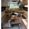 Canapé-lit utilitaire pour camping-car, meubles en aluminium, siège léger pour camping-car avec table pivotante