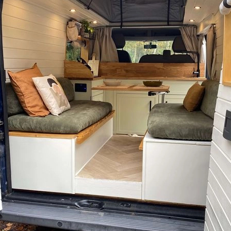 Multi-fonction sur mesure camping en aluminium rv lit personnalisé stockage caravane légère vw rv canapé-lit