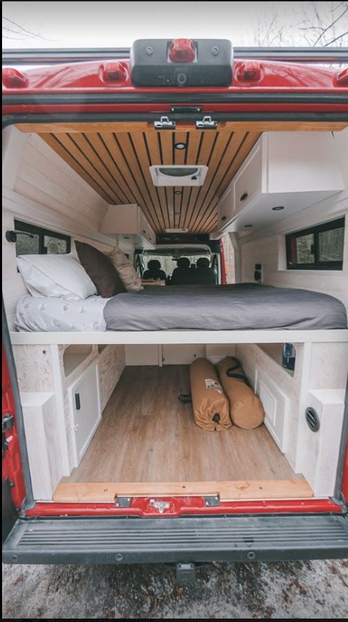 lit de camping-car