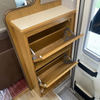Panneau en aluminium nid d'abeille, meubles de camping-car, porte de camping-car, armoire à seau rabattable