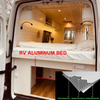 Panneau de lit imperméable en aluminium, armoire de lit de conception moderne pour camping-car, meubles de caravane