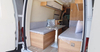 Lits pliants pour camping-car de style moderne, léger, en aluminium, peigne à miel, camping-car, caravane, meubles de camping-car