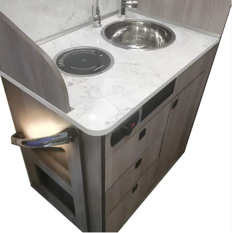 Panneau en nid d'abeille en aluminium étanche, armoire de cuisine, camping-car, armoire de rangement légère, personnalisée