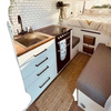 Armoire de cuisine légère Mercedes Benz sprinter van RV avec évier, meubles de cuisine en aluminium pour camping-car caravane RV