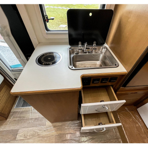 Meubles en aluminium populaires de panneau de nid d'abeilles légers en aluminium d'armoire de cuisine de RV imperméables et ignifuges