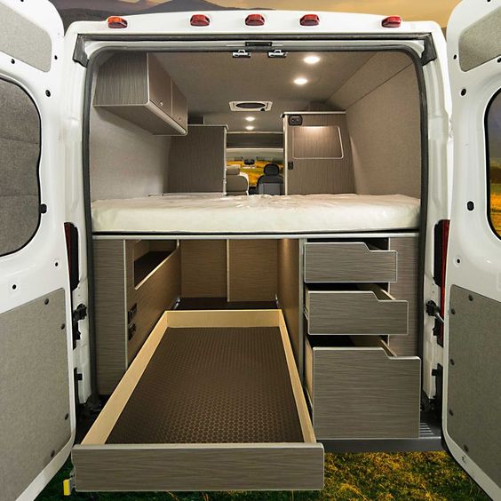 lit de camping-car
