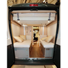Sièges en aluminium pratiques pour maison mobile, avec armoires de rangement, meubles légers pour camping-car