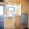 Camping européen moderne randonnée vw conversion armoires de cuisine en aluminium léger caravane rv meubles