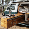 Canapé-lit en aluminium pour camping-car, nouveau Design, rangement récréatif, caravane légère et personnalisée, sprinter van, armoire de cuisine