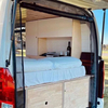Accessoires d'intérieur de camping-car légers et imperméables modernes, camping-car, caravane, lit personnalisé