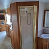 Armoires de salle de bain pour camping-car en aluminium crème française, camping-car, loisirs, salle de douche personnalisée 