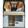 Meubles de caravane en aluminium léger personnalisé, lit RV avec armoire sous le lit