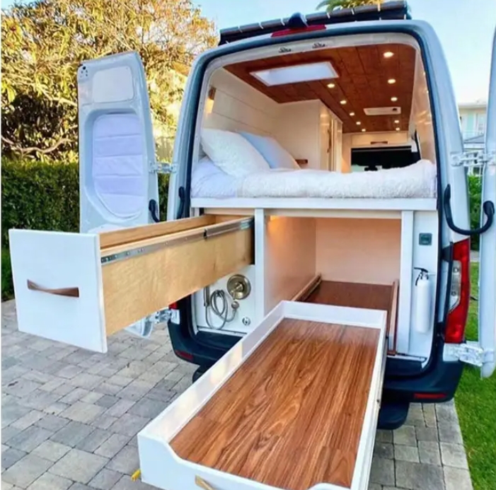 lit en aluminium pour camping-car