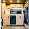 Cabinet de camping-car en aluminium d'armoire de cuisine de conception simple moderne RV