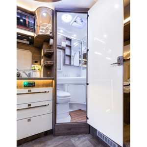 Porte en aluminium de panneau de mur de douche de salle de bains de RV d'accessoires de RV adaptée aux besoins du client imperméable et durable
