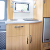 Camping européen moderne randonnée vw conversion armoires de cuisine en aluminium léger caravane rv meubles