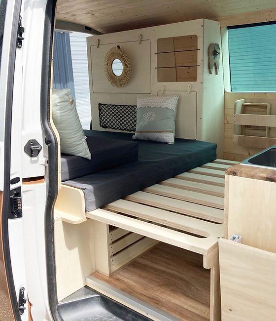 canapé-lit pour camping-car