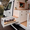 Meubles de camping-car en aluminium haut de gamme, légers, ignifuges, multifonctionnels, armoires de cuisine personnalisées pour camping-car