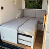 Canapé-lit RV personnalisé en aluminium, canapé-lit rétractable pour camping-car 