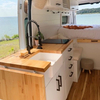 Style européen cuisine légère camping-car remorque rv meubles personnalisés ignifuge camping-car meubles personnalisés