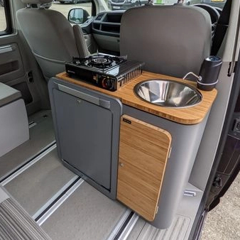 Meubles de camping-car légers personnalisés haut de gamme, armoires de cuisine en nid d'abeille en aluminium sprinter van RV