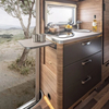 Armoire de cuisine RV sans formaldéhyde, tiroir multicouche, espace de rangement, accessoires de meubles de camping en aluminium, meilleure vente