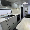 Meuble de cuisine de luxe en aluminium pour camping-car, léger, durable, étanche