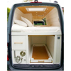 Stockage de lit RV en aluminium de conception moderne sous le lit standard de remorque RV