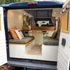 Multi-fonction sur mesure camping en aluminium rv lit personnalisé stockage caravane légère vw rv canapé-lit