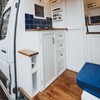 Armoire de cuisine légère et populaire pour camping-car, mobilier de camping-car en aluminium étanche avec évier