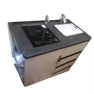 RV en aluminium fait sur commande en gros de véhicule récréatif avec la cabine de douche de tiroirs pour le camping-car de caravane