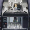 RV de luxe moderne, étanche, léger, lit personnalisé, camping-car, caravane, armoire en aluminium