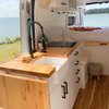 Style européen cuisine légère camping-car remorque rv meubles personnalisés ignifuge camping-car meubles personnalisés