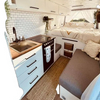 Armoire de cuisine légère Mercedes Benz sprinter van RV avec évier, meubles de cuisine en aluminium pour camping-car caravane RV