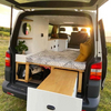 Camping caravane en aluminium vw rv lit de stockage léger rv lit personnalisé 